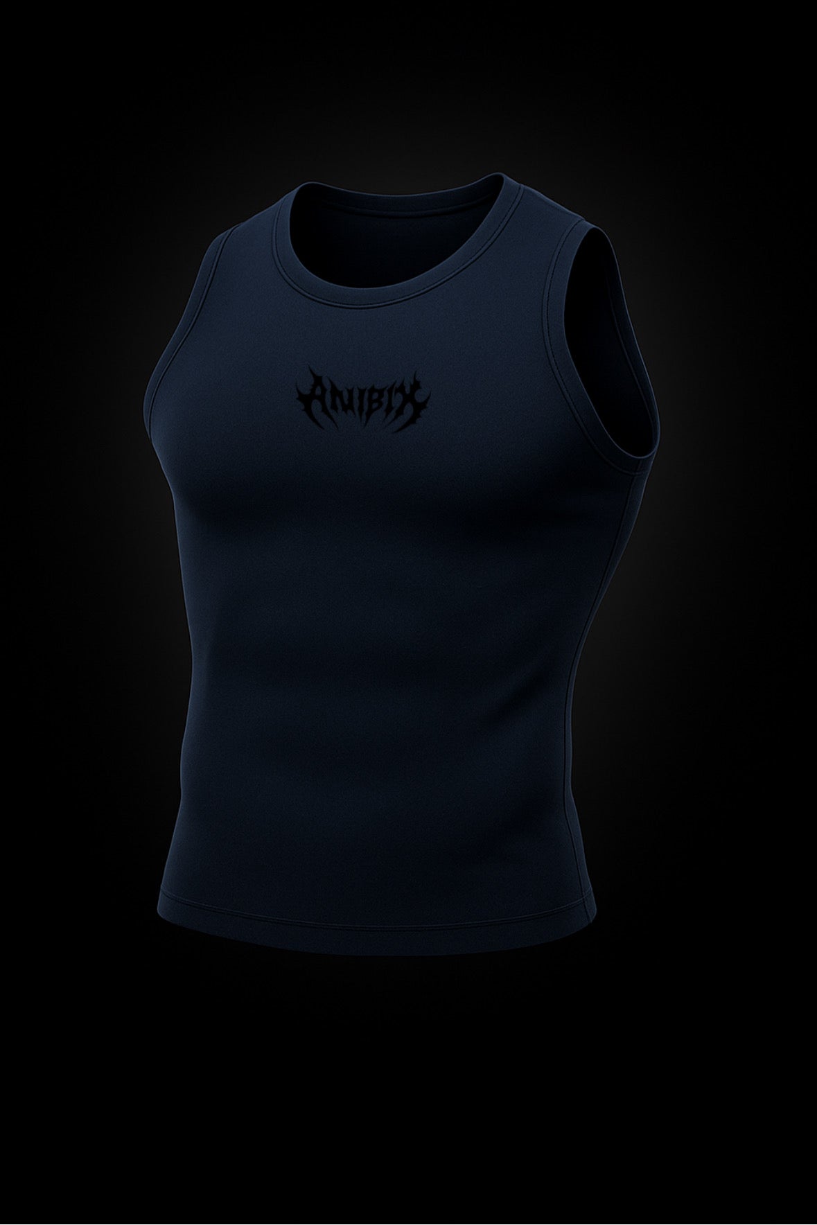 SLEEVELESS NAVY BLUE ANUBIX COMPRESSION