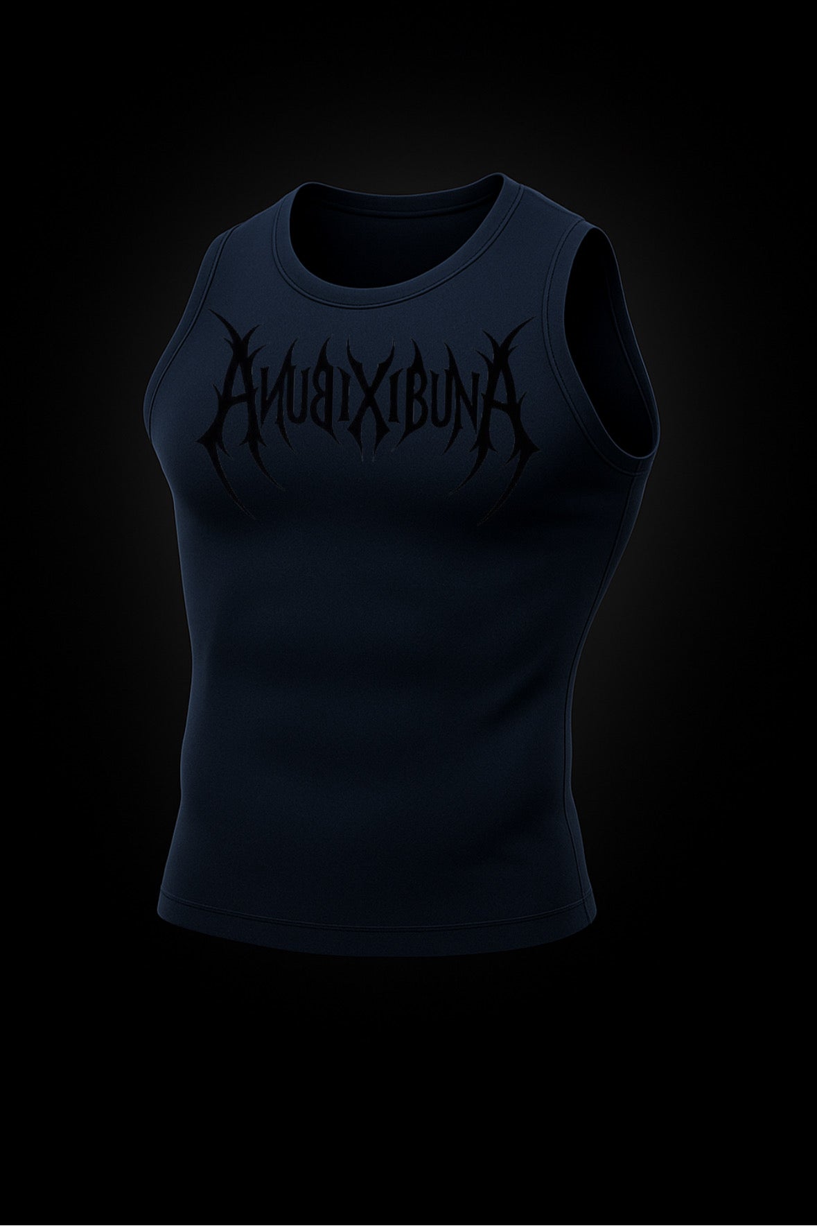 SLEEVELESS DARK SEA COMPRESSION