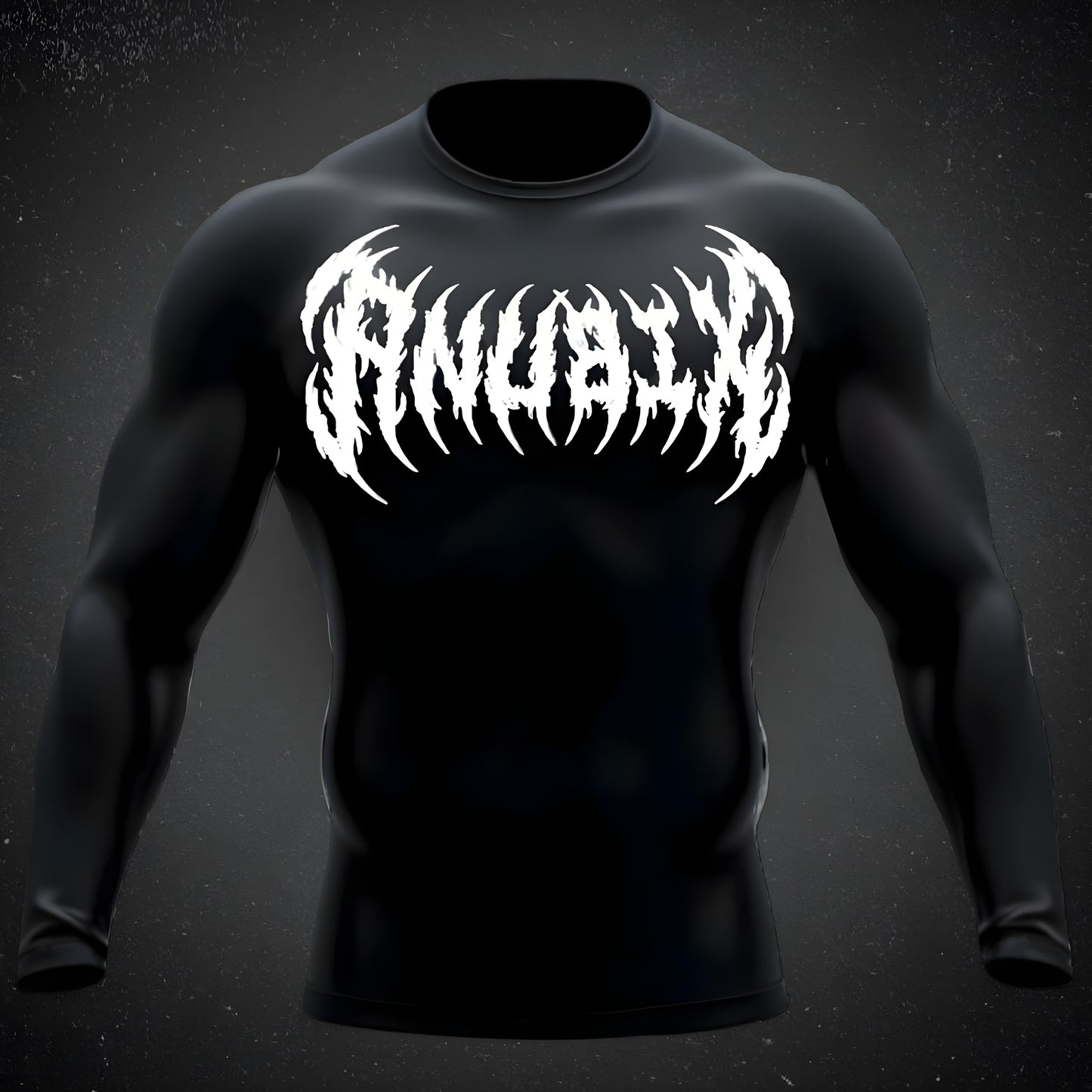 LONG SLEEVE ADVANCED WHITE ANUBIX COMPRESSION