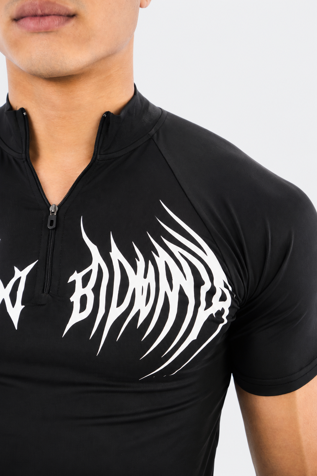 VORTEX HALF ZIP UP SHORT SLEEVE COMPRESSION