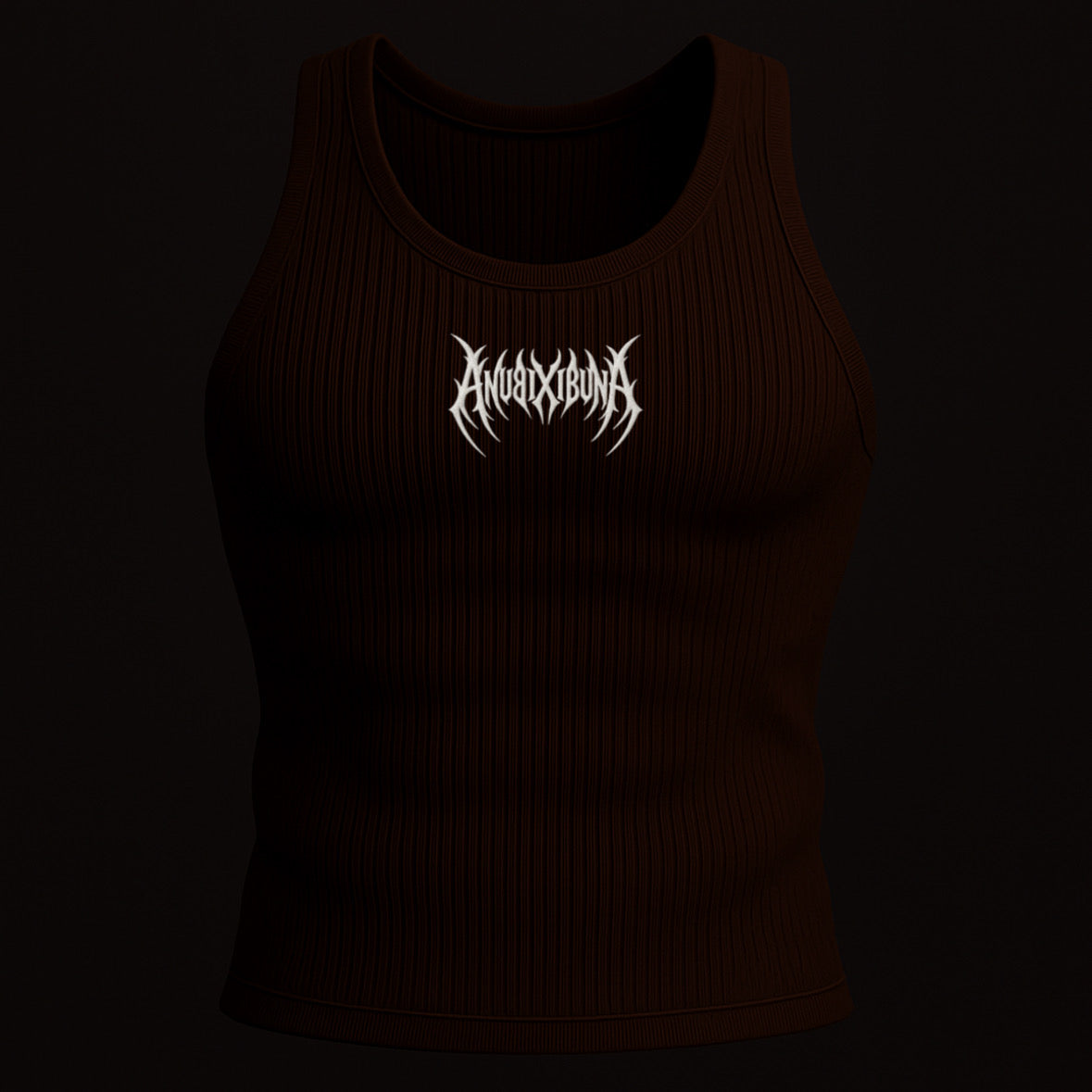 ADVANCED BROWN ANUBIX TANK TOP