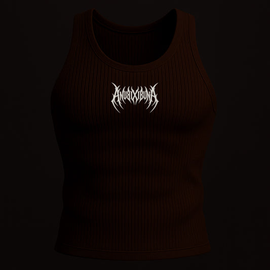 ADVANCED BROWN ANUBIX TANK TOP