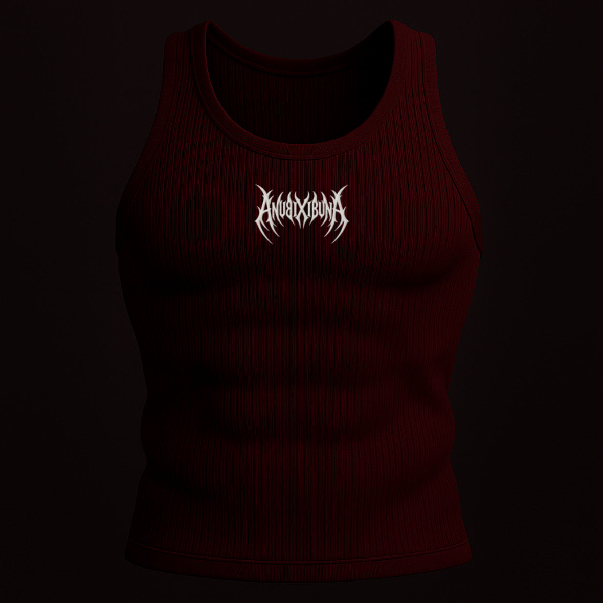ADVANCED MAROON ANUBIX TANK TOP