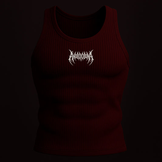 ADVANCED MAROON ANUBIX TANK TOP