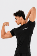 ANUBIX BLACK BASIC COTTON COMPRESSION