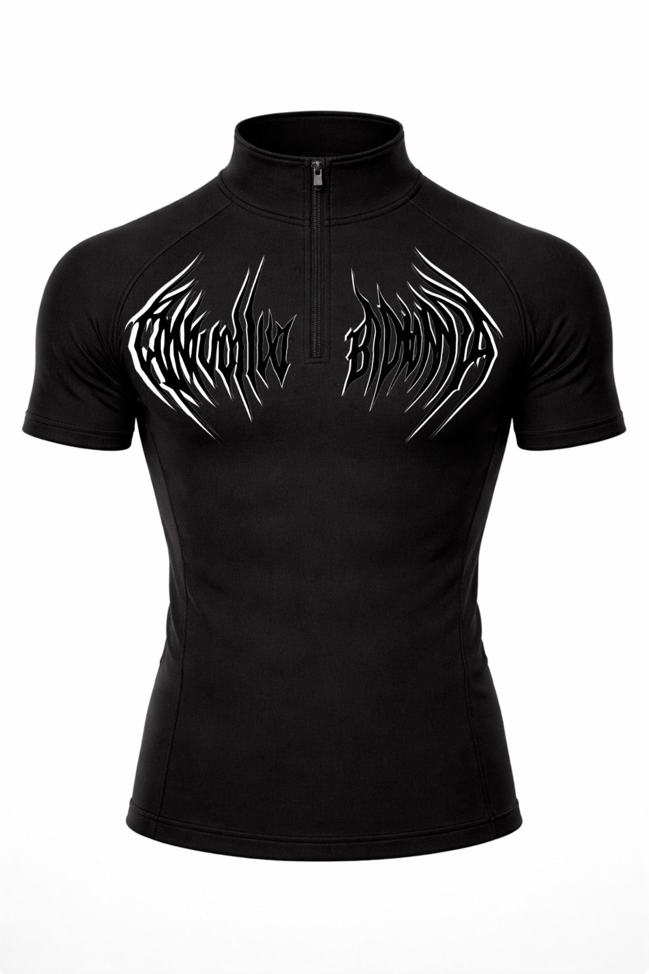 VORTEX HALF ZIP UP SHORT SLEEVE COMPRESSION
