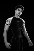 WHITE VEINS Compression Shirt