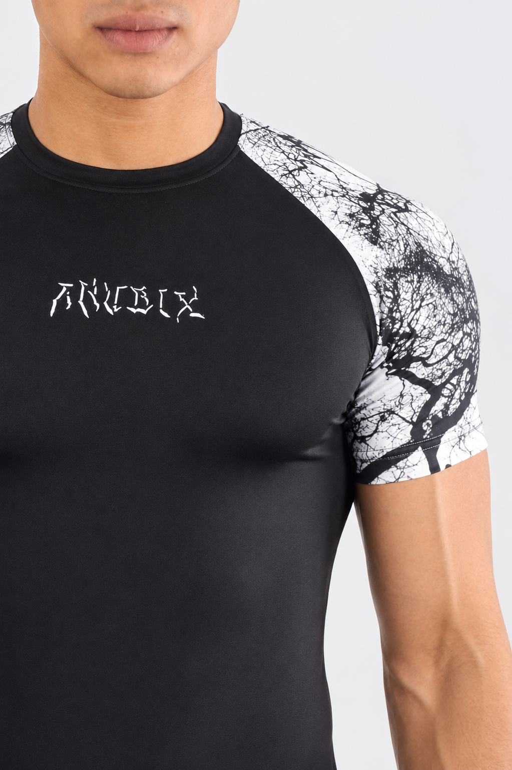 WHITE VEINS Compression Shirt
