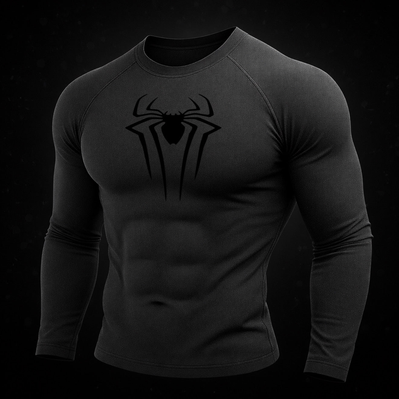LONG SLEEVE SPIDERMAN COMPRESSION