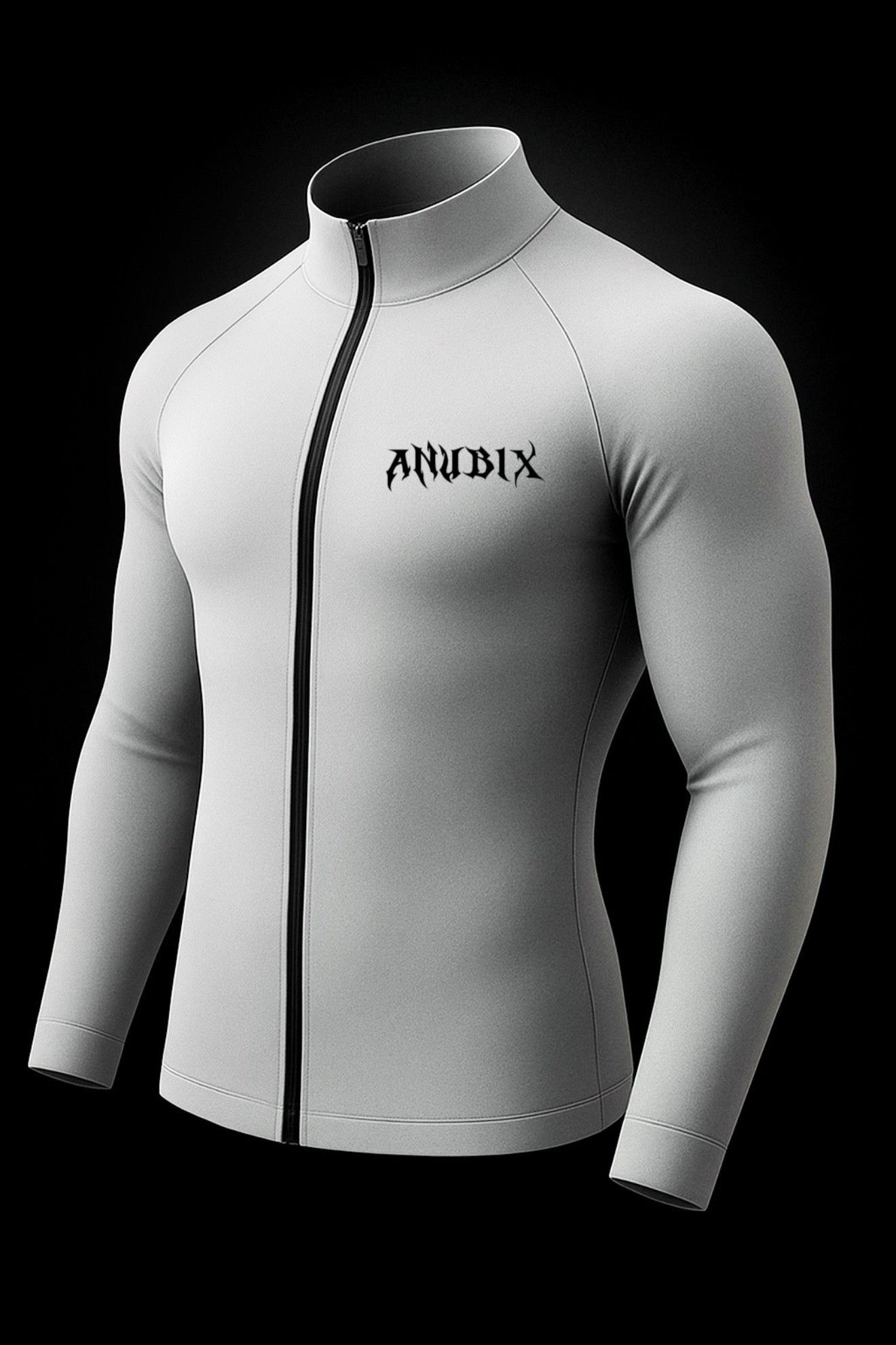 ANUBIX Complete-Zip Up Long Sleeve Compression