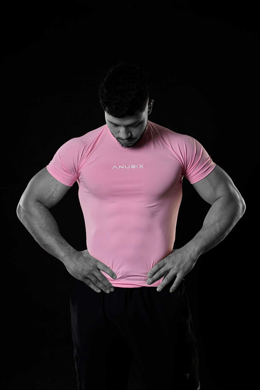 PINK BASIC SHORT SLEEVE COMPRESSION