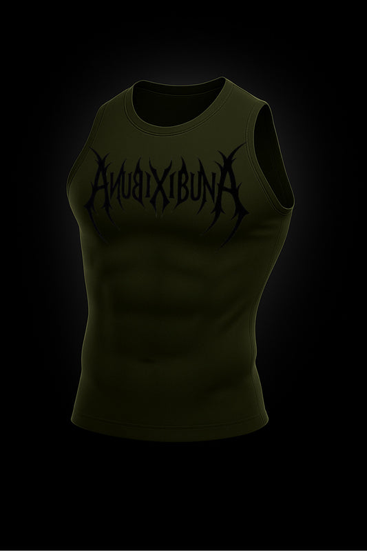 SLEEVELESS TOXIC GREEN COMPRESSION