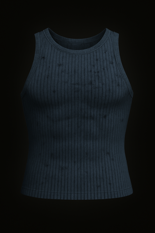 BASIC WASHED BLUE TANK TOP