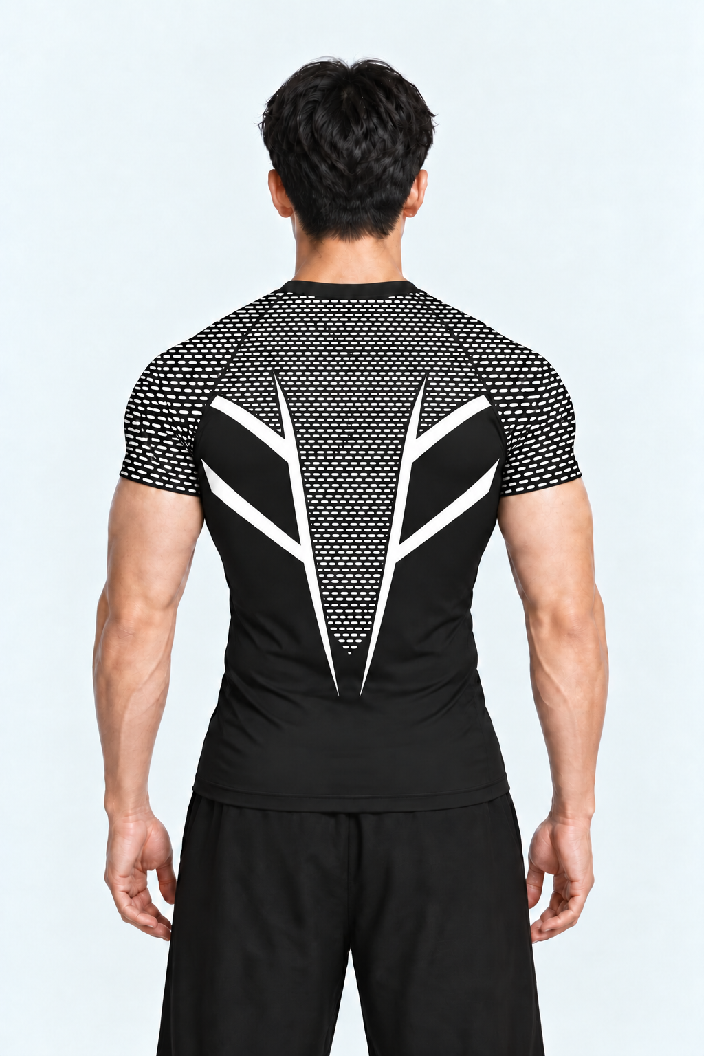 WHITE APEX V2 SHORT SLEEVE COMPRESSION