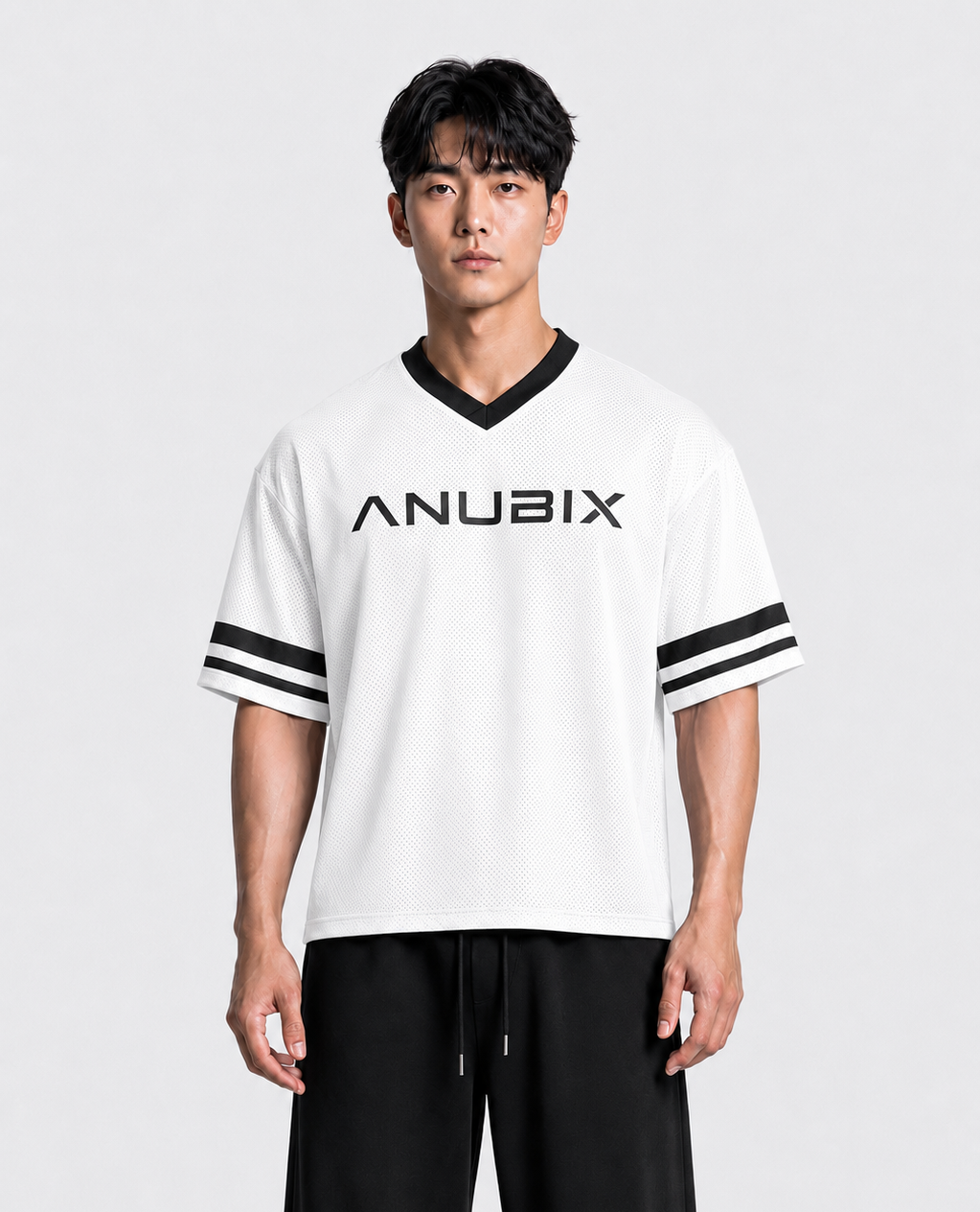 WHITE JERSY SHIRT