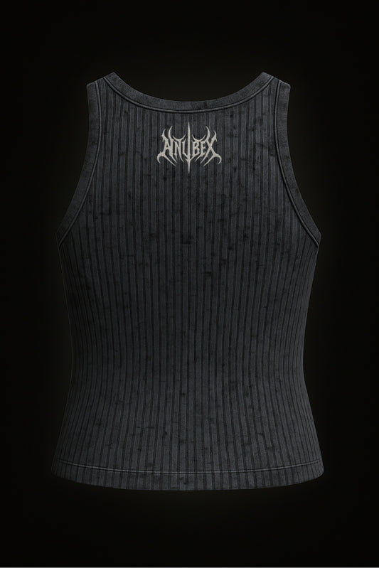 WASHED GRAY ANUBIX TANK TOP