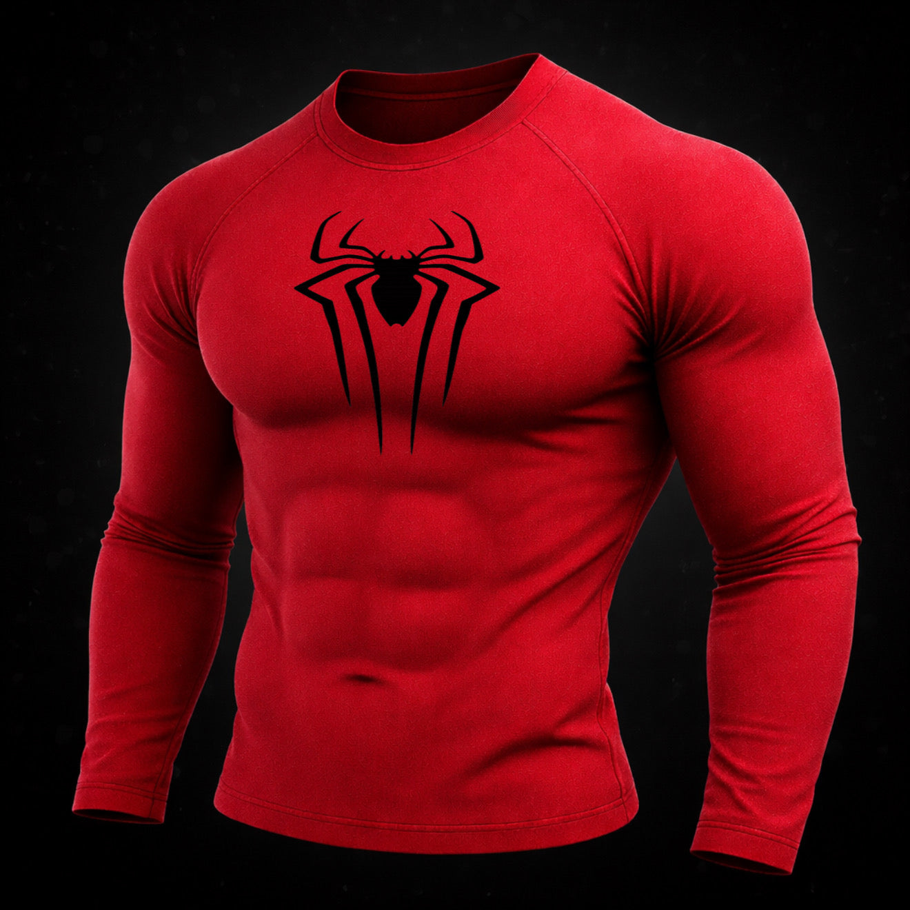 LONG SLEEVE SPIDERMAN COMPRESSION