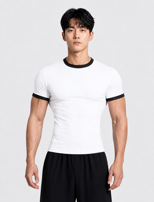 BASIC RINGER T SHIRT