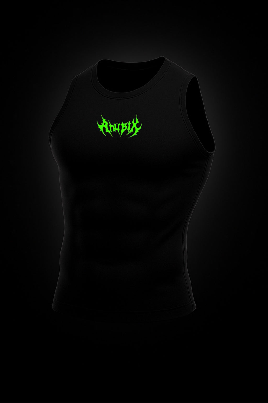 SLEEVELESS LIME ANUBIX COMPRESSION