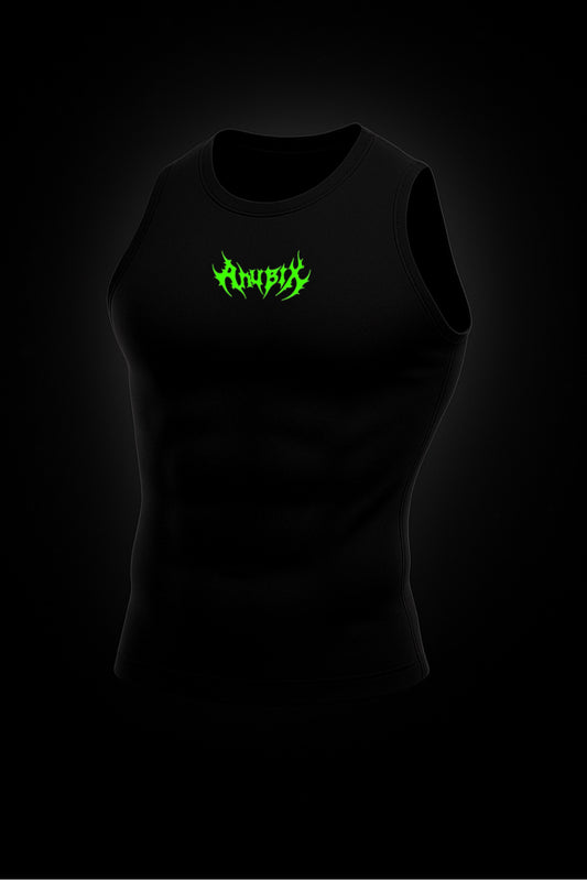 SLEEVELESS LIME ANUBIX COMPRESSION