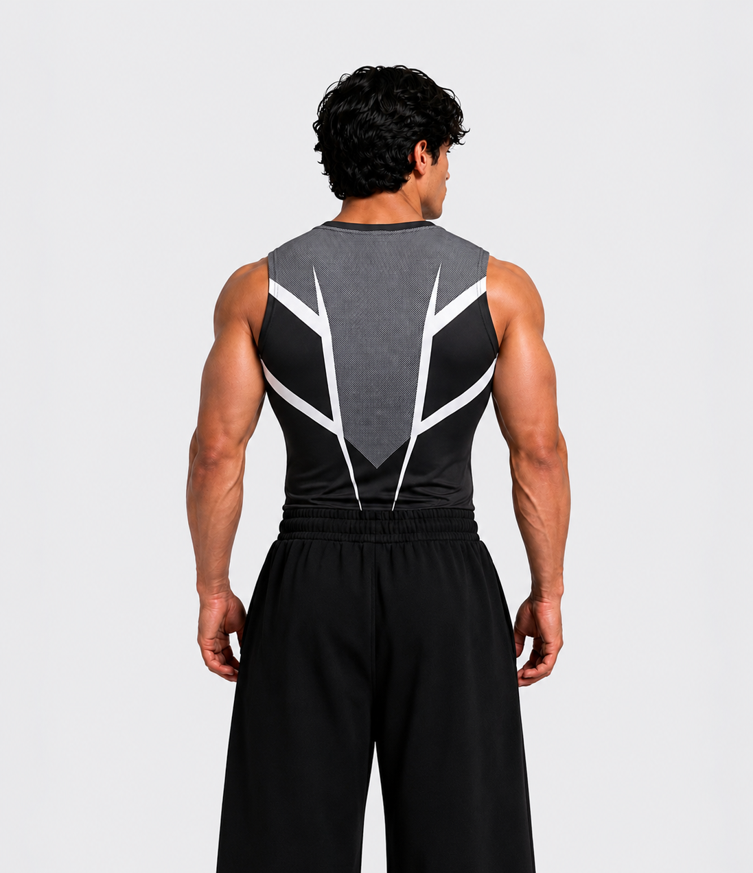 BLACK TANK TOP V1 APEX COMPRESSION