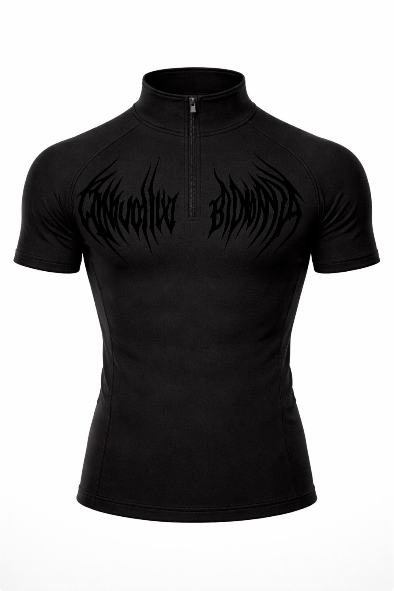 VORTEX HALF ZIP UP SHORT SLEEVE COMPRESSION