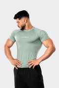MINT GREEN BASIC SHORT SLEEVE COMPRESSION