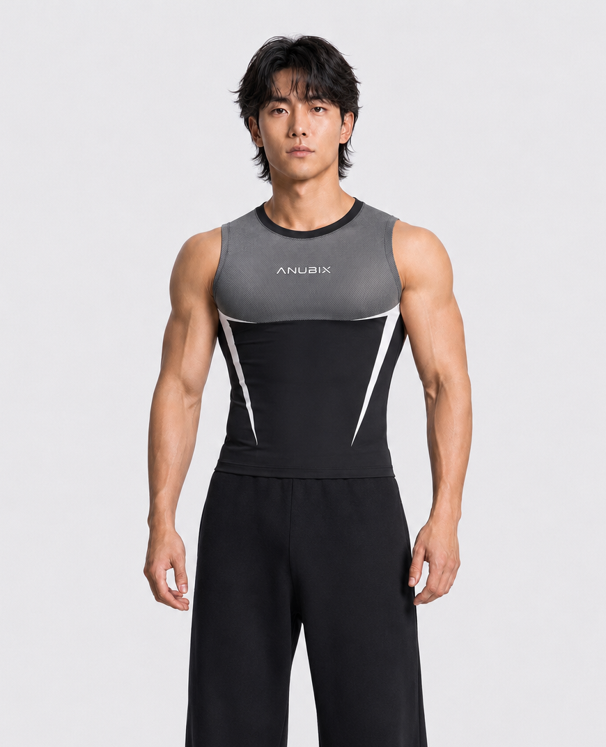 BLACK TANK TOP V1 APEX COMPRESSION