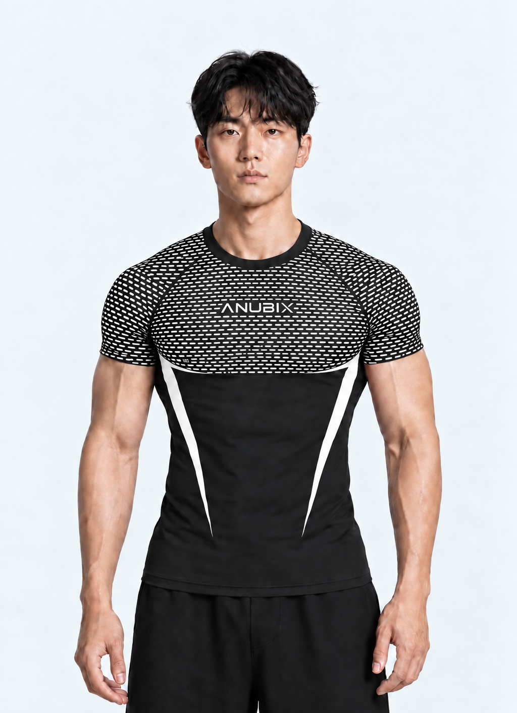 WHITE APEX V2 SHORT SLEEVE COMPRESSION