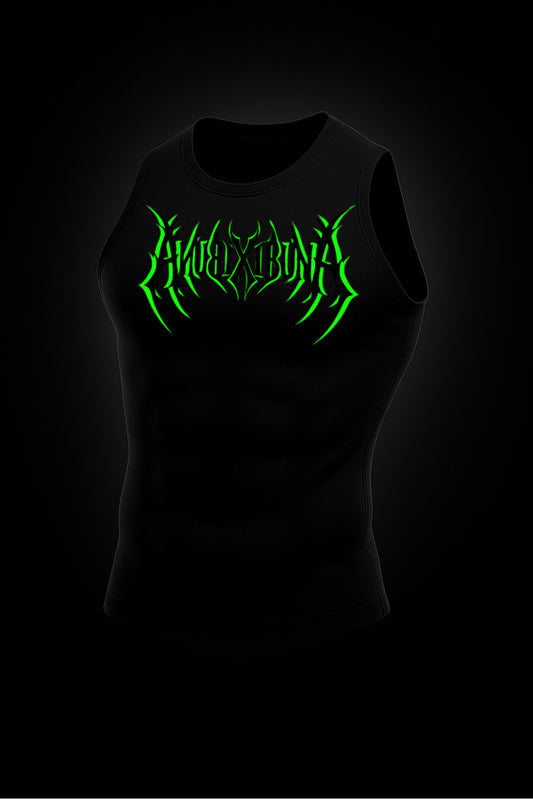SLEEVELESS ACID GREEN COMPRESSION