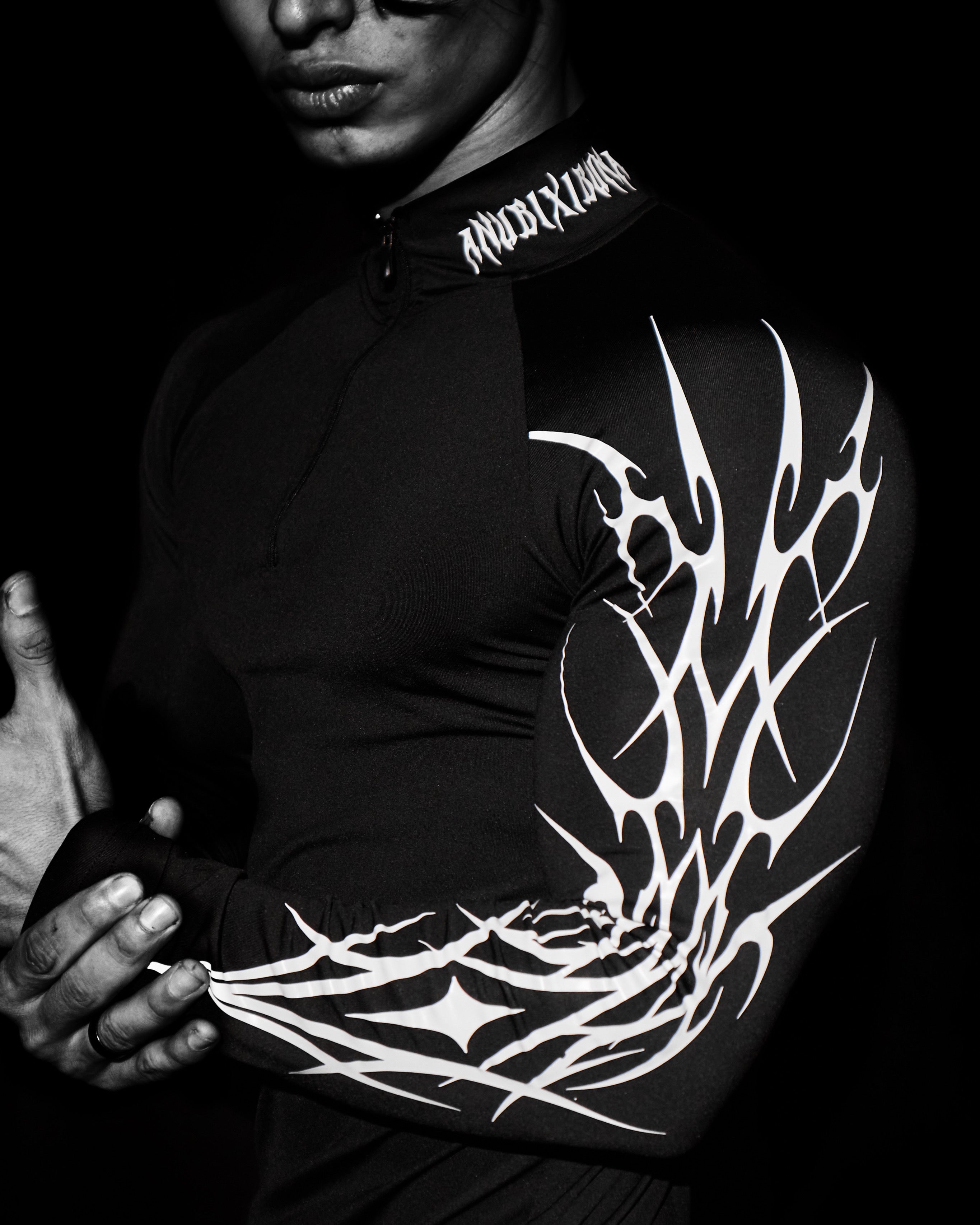 FROST Half Zip Up Long Sleeve Compression