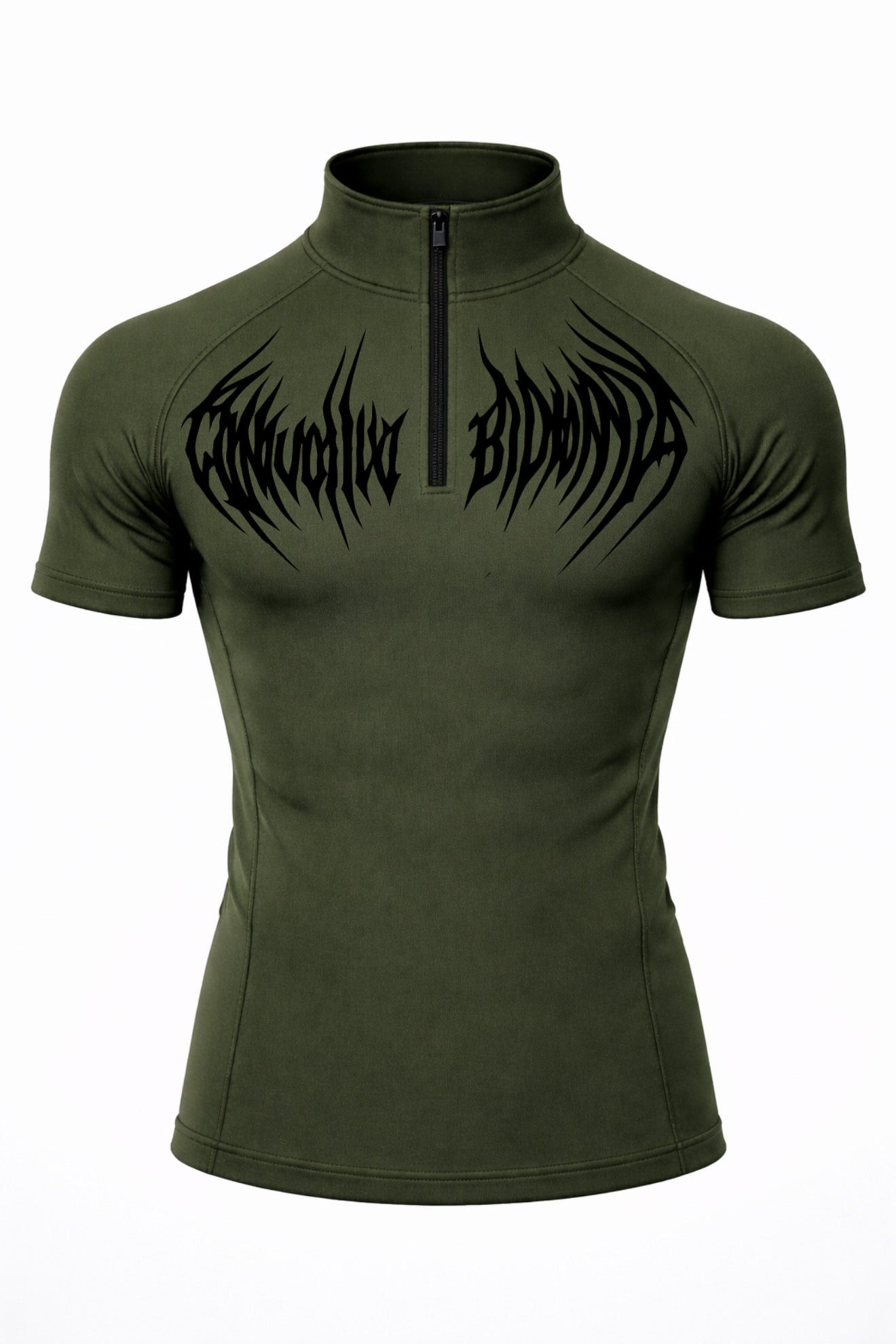 VORTEX HALF ZIP UP SHORT SLEEVE COMPRESSION