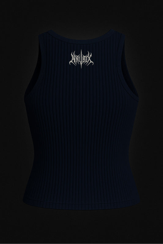 DARK BLUE ANUBIX TANK TOP
