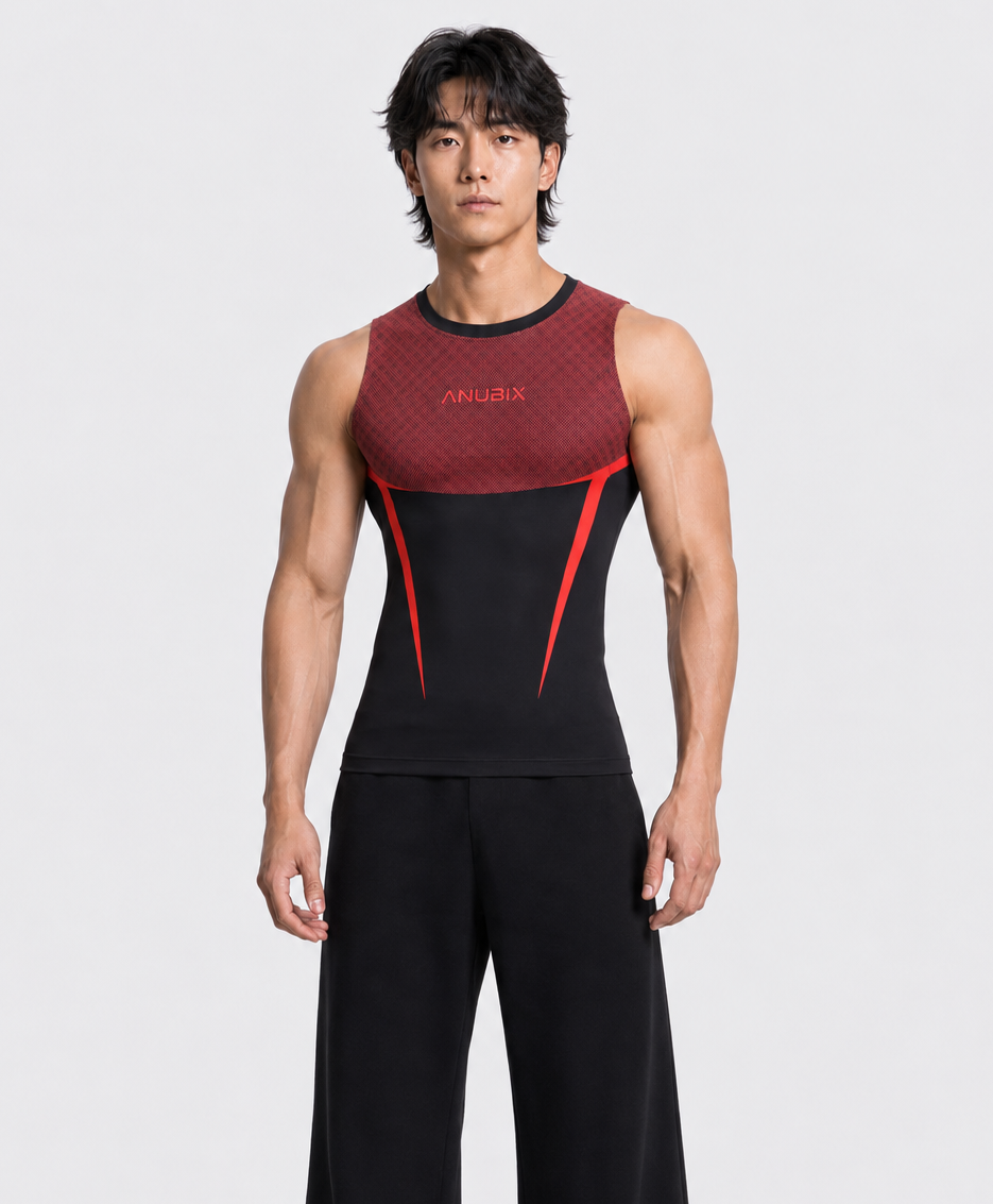 RED TANK TOP V2 APEX COMPRESSION