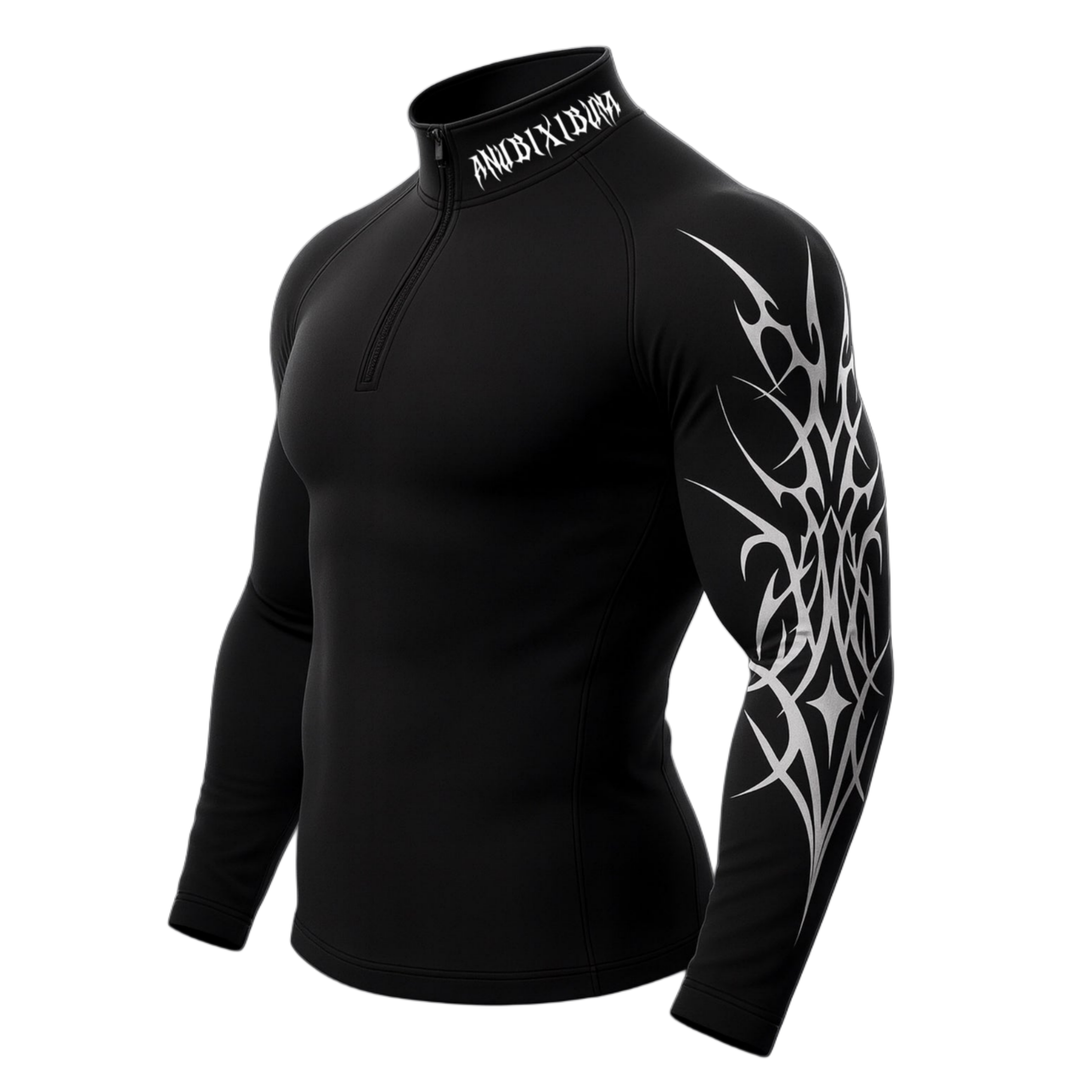 FROST Half Zip Up Long Sleeve Compression