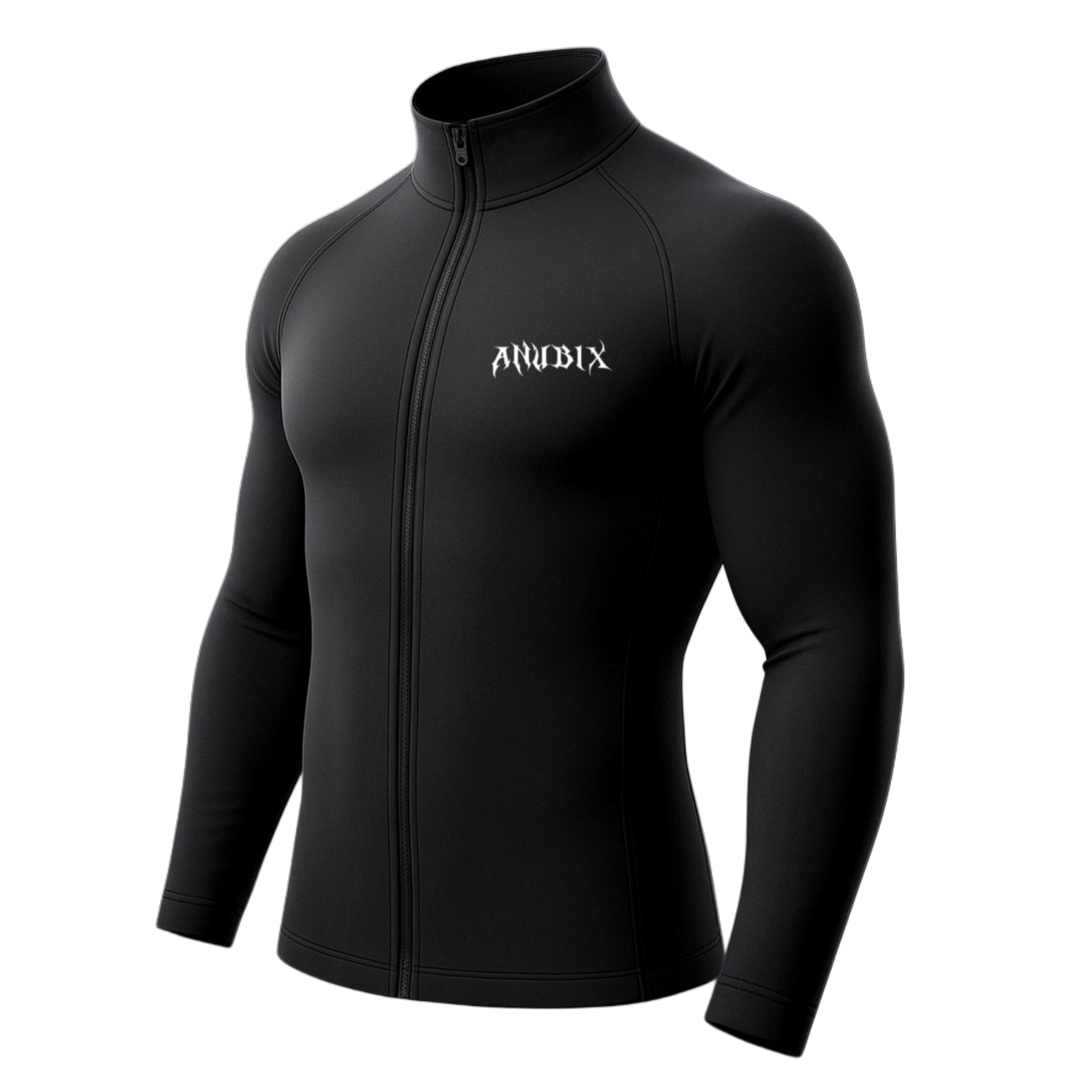 ANUBIX Complete-Zip Up Long Sleeve Compression