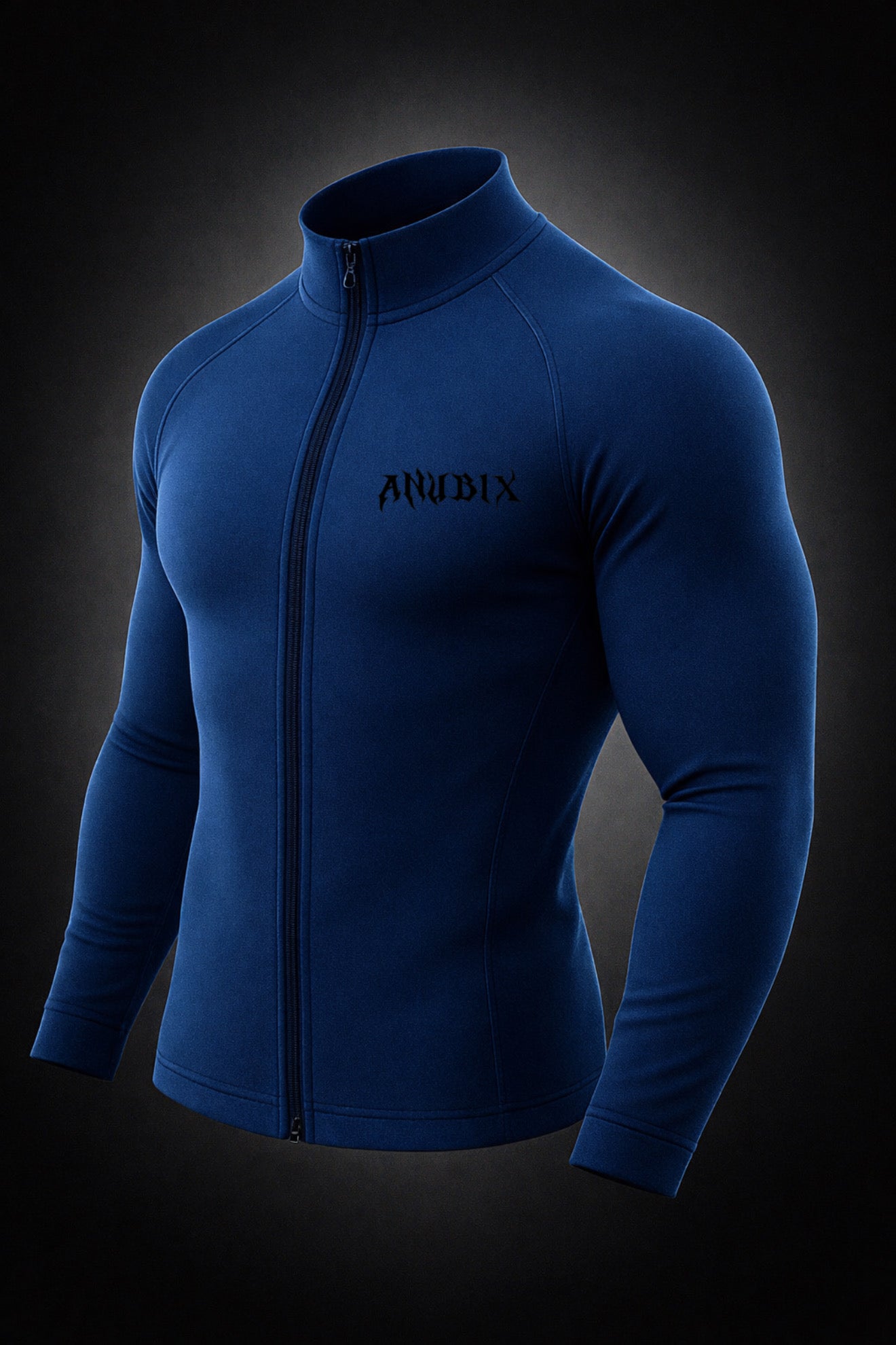 ANUBIX Complete-Zip Up Long Sleeve Compression