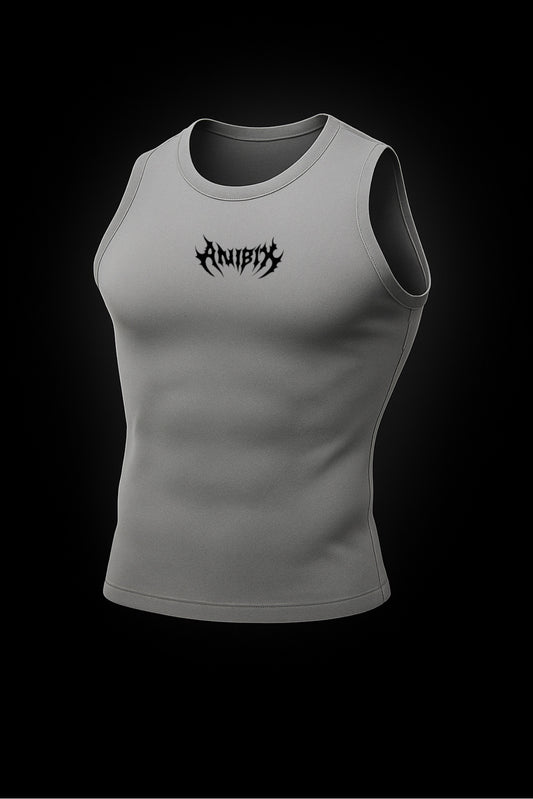 SLEEVELESS ANUBIX SILVER COMPRESSION