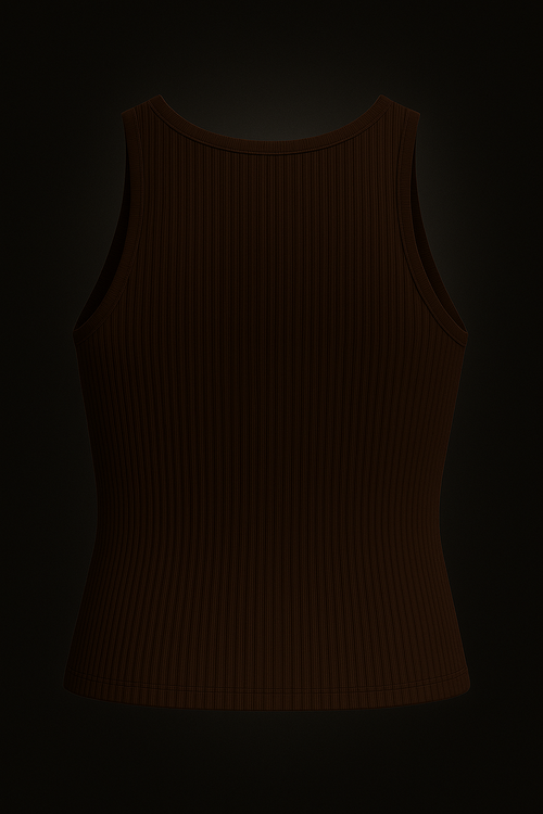 ADVANCED BROWN ANUBIX TANK TOP