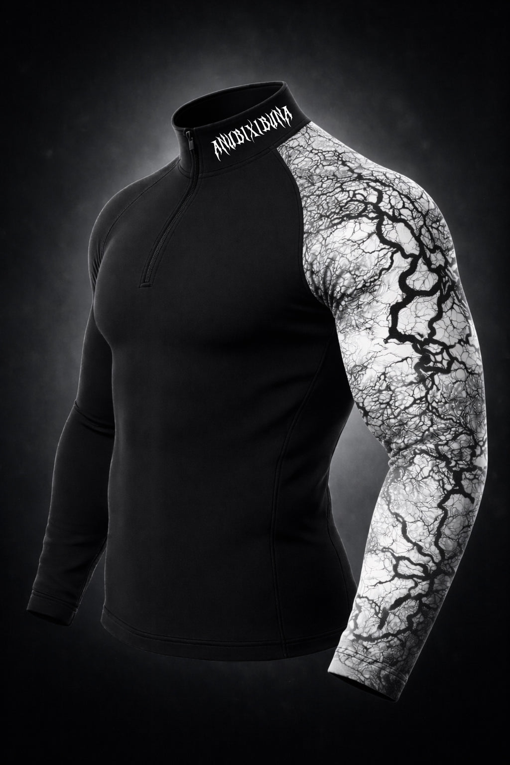 v1 VEINS NECKED LONG SLEEVES COMPRESSION – ANUBIX