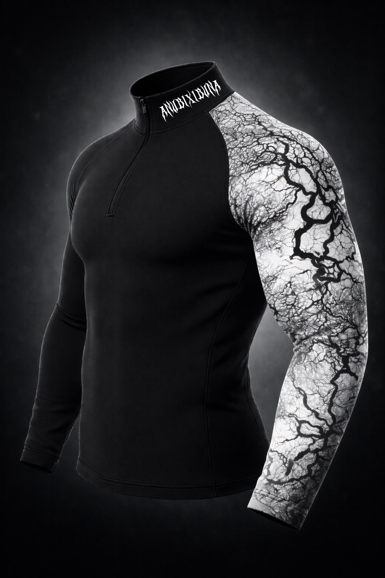 v1 VEINS NECKED LONG SLEEVES COMPRESSION