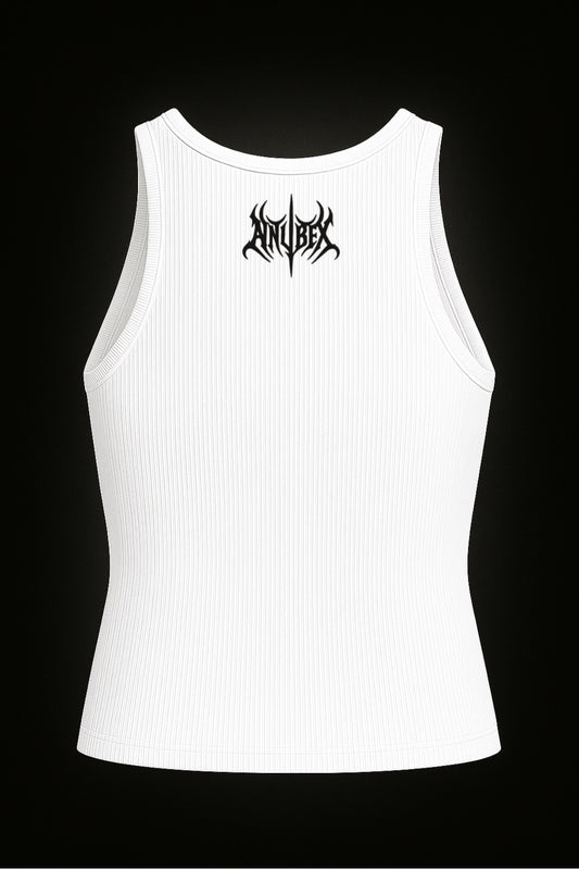 WHITE ANUBIX TANK TOP