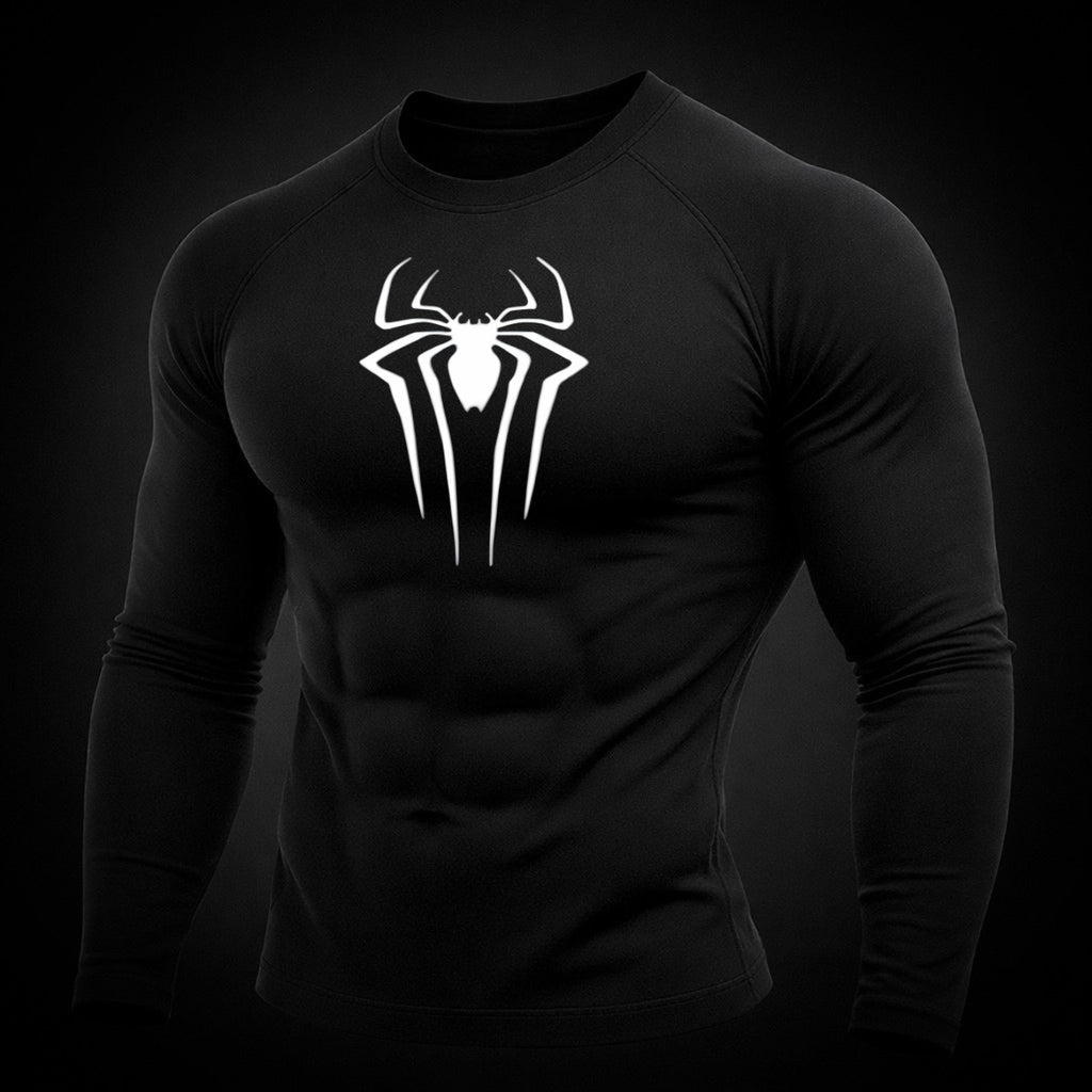 LONG SLEEVE SPIDERMAN COMPRESSION