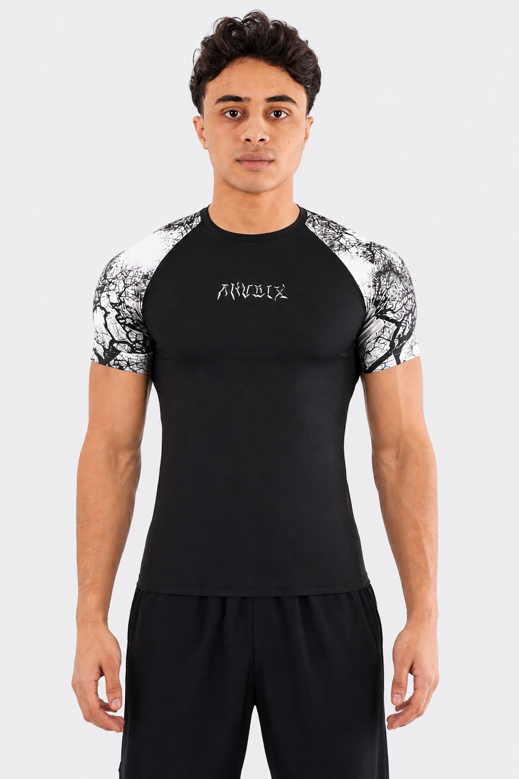 WHITE VEINS Compression Shirt