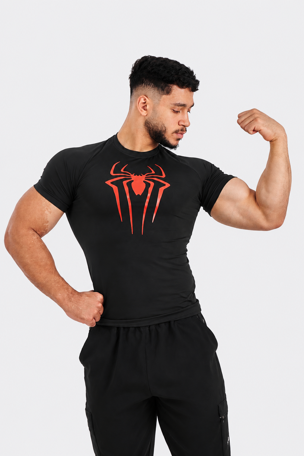 BLOODY SPIDERMAN COMPRESSION