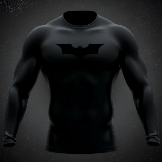 LONG SLEEVE DARK BATMAN COMPRESSION