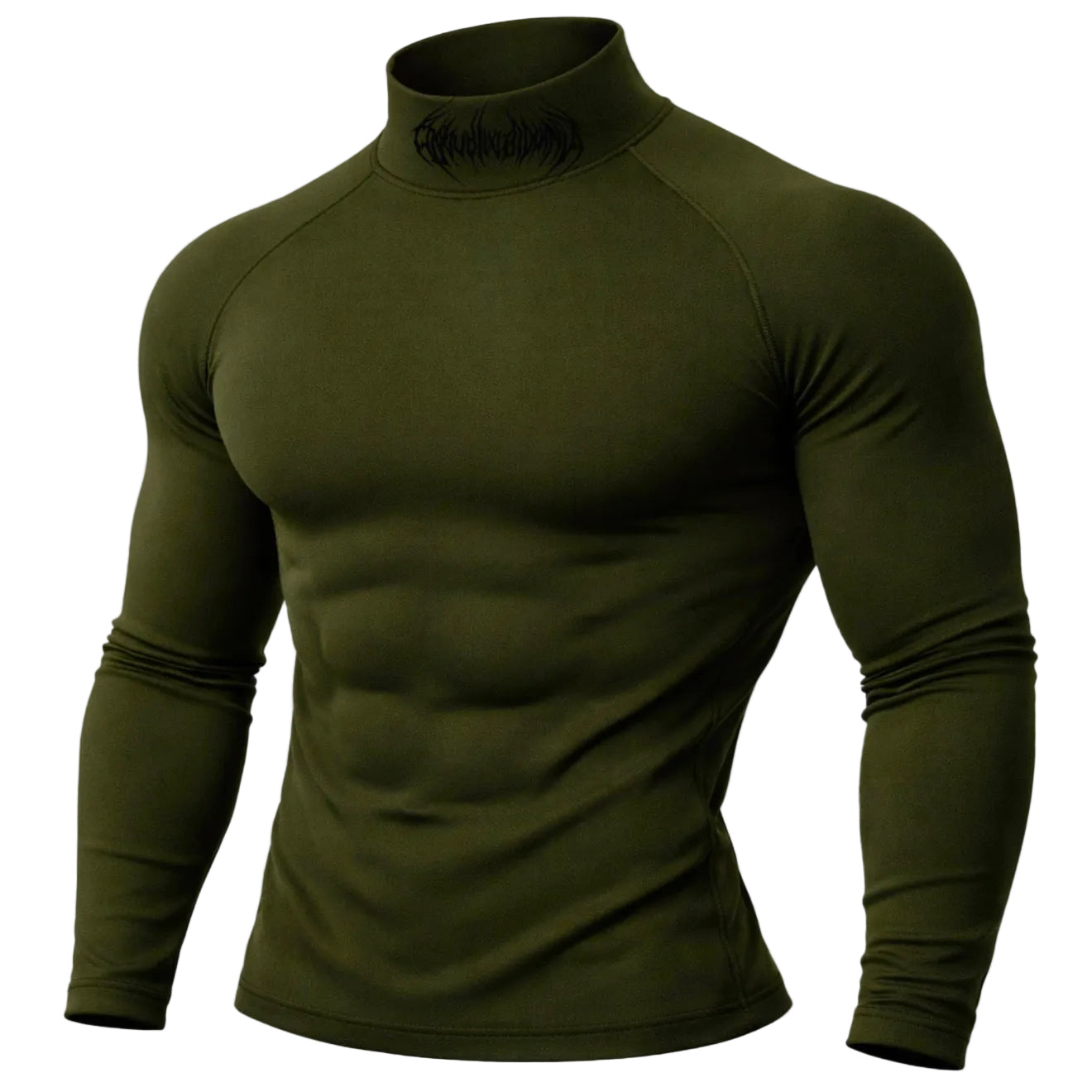 NECKED ANUBIX LONG SLEEVE COMPRESSION