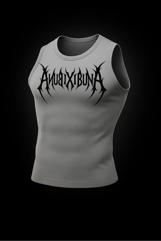 SLEEVELESS LIGHT GRAY COMPRESSION