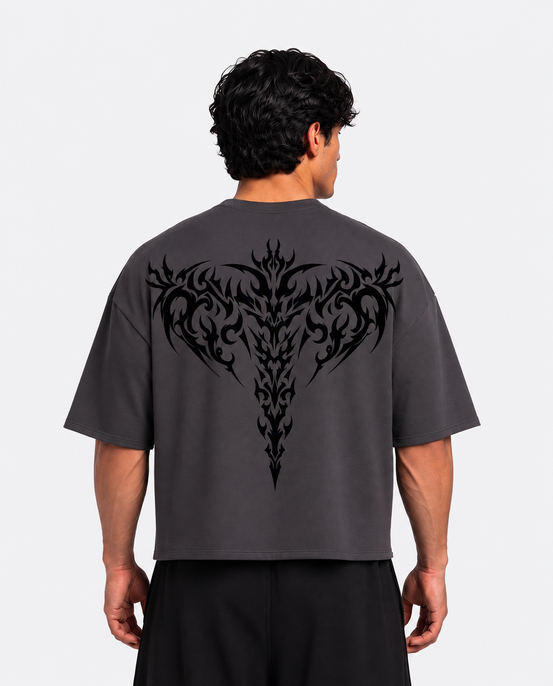 DARK GRAY SHADOW REAPER OVERSIZED Tee