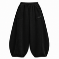 BLACK BALLOON FIT PANT
